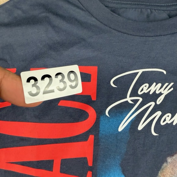 Scarface Tony Montana T-Shirt Men’s L Black The World Is Yours Graphic Movie Tee - Picture 8 of 8